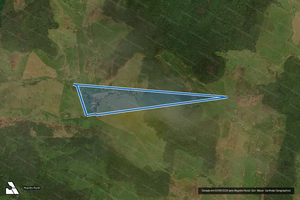 Imagem de satélite de FAZENDA IRIRI - Parte 01 MT em Guarantã do Norte - MT