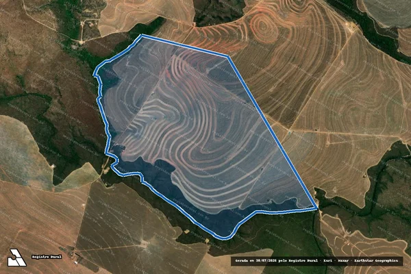 Imagem de satélite de FAZENDA SÃO PAULO - Parcela 1 em Balsas - MA