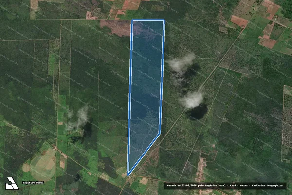 Imagem de satélite de FAZENDA SÃO PEDRO - Parte 1 em Touros - RN