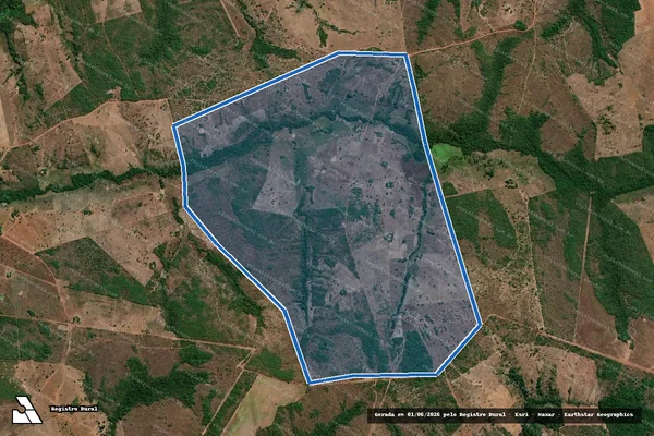 Imagem de satélite de PA CONSOLAÇÃO em Divinópolis do Tocantins - TO