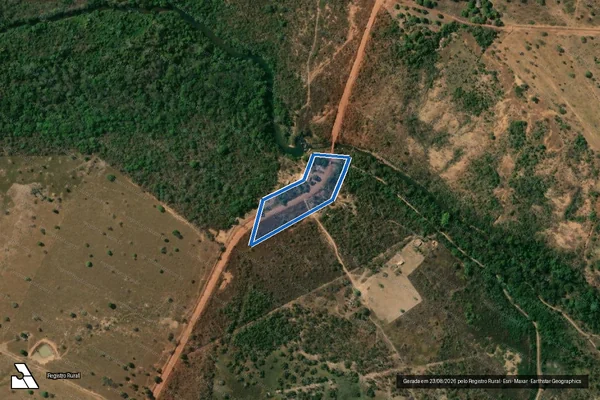 Imagem de satélite de PA AGUA FRIA ? ESTRADA-03 - ESTRADA-03 em Formosa - GO