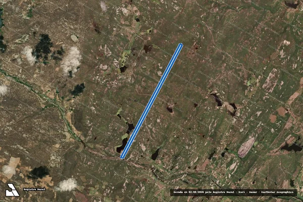 Imagem de satélite de FAZENDA FLORESTA - GLEBA_10 em Quixeramobim - CE