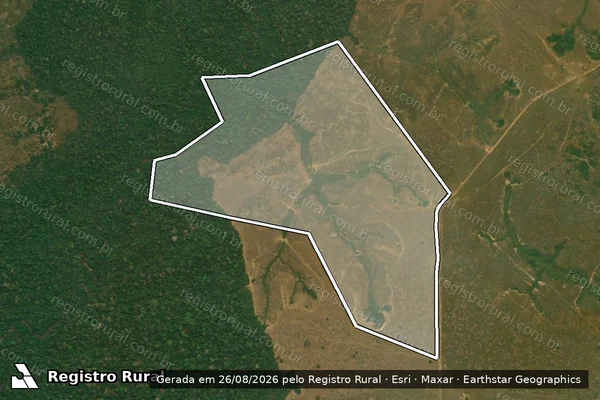 Imagem de satélite de Fazenda Bela Vista