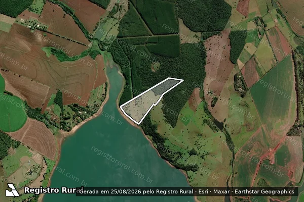 Imagem de satélite de SÍTIO SÃO JOÃO - Parte 1 em Avaré - SP