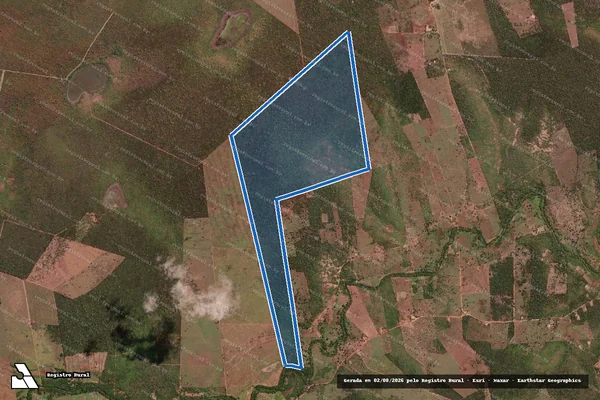Imagem de satélite de Fazenda Jacundá - Parcela 1 em Corrente - PI