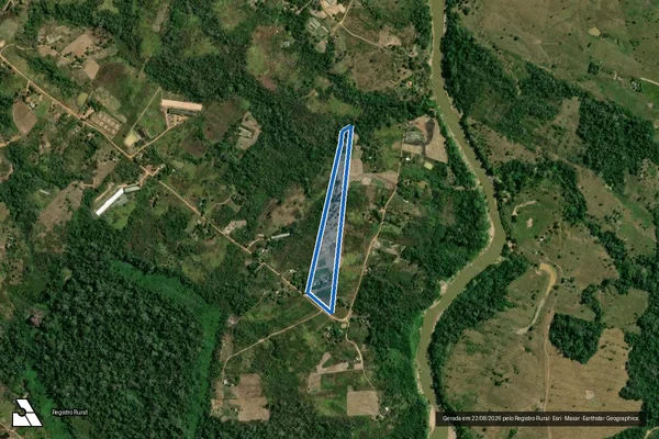 Imagem de satélite de Polo Agroflorestal de Brasiléia - Lote 46 - Lote 46 em Brasiléia - AC
