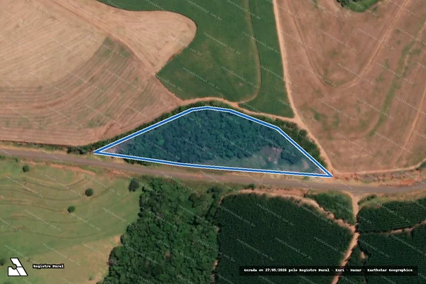 Imagem de satélite de Fazenda Quebra Pote - Fazenda Quebra Pote 02 em Cerqueira César - SP