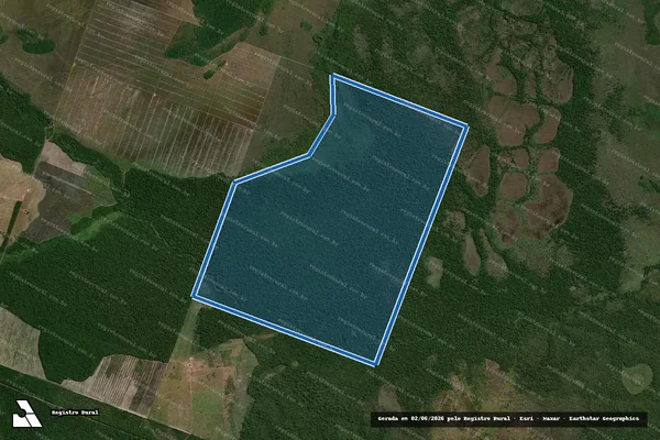 Imagem de satélite de FAZENDA SÃO JOSÉ - Gleba 02 em Santana do Araguaia - PA