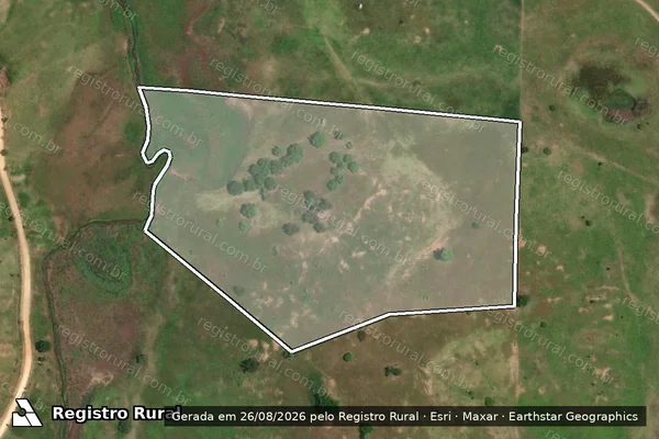 Imagem de satélite de FAZENDA VISTA ALEGRE - PARCELA 03 em Itanhém - BA
