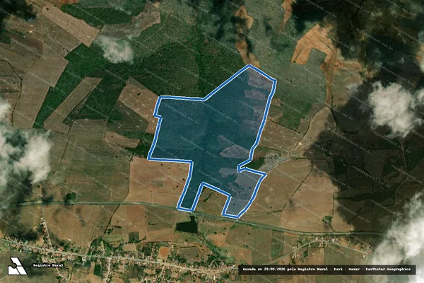 Imagem de satélite de Fazenda Sítio da Conceição - Parcela 1 em Adustina - BA
