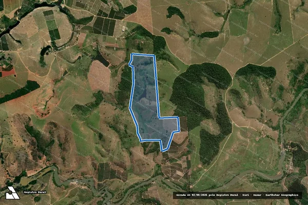 Imagem de satélite de FAZENDA CEREJEIRA - Parcela 1 em São Mateus - ES