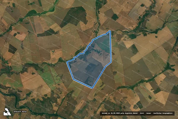 Imagem de satélite de FAZENDA RETIRINHO em Ituiutaba - MG