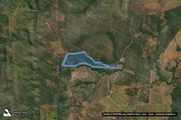 Imagem de satélite de Reserva Legal 11 - Projeto de Assentamento Dom Roriz (Gleba 03) - Reserva Legal 11 ? P.A. Dom Roriz (Gleba 03) em Minaçu - GO