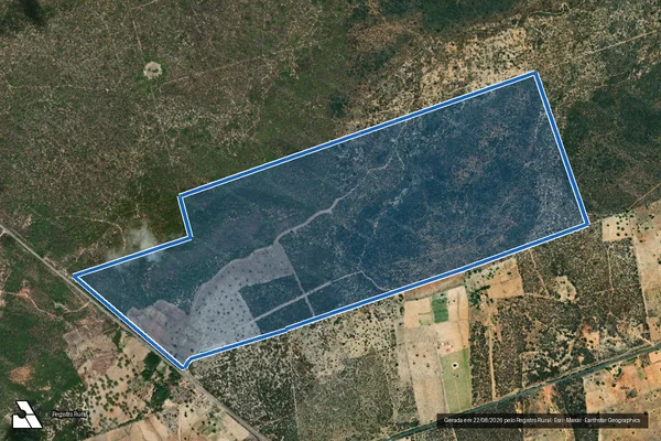 Imagem de satélite de FAZENDA CANAÃ - Parcela 1 em Ibimirim - PE