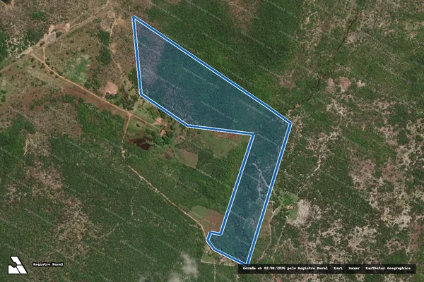 Imagem de satélite de FAZENDA ENGENHO VELHO - FAZENDA ENGENHO VELHO em Batalha - PI