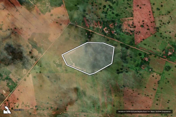 Imagem de satélite de Projeto de Assentamento Aroeira - ÁREA DE INTERESSE AMBIENTAL 06 em Chapadão do Sul - MS