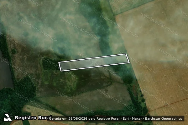Imagem de satélite de Fazenda Che Cambá ? Gleba A - LOTE 09 em Rio Brilhante - MS