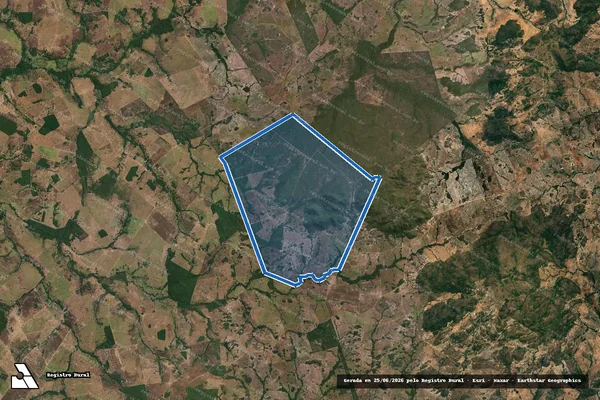 Imagem de satélite de FAZENDA FORTALEZA - MOZARLANDIA em Mozarlândia - GO