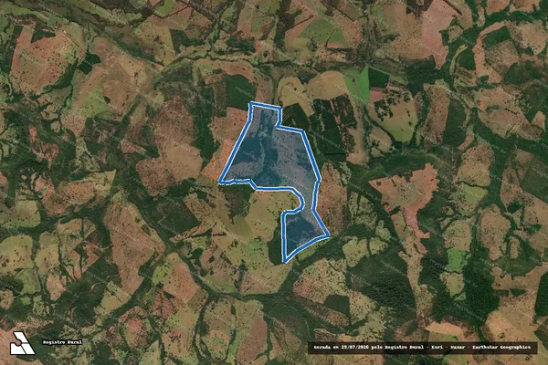 Imagem de satélite de FAZENDA SÃO LOURENÇO - GLEBA 03 em Ituiutaba - MG
