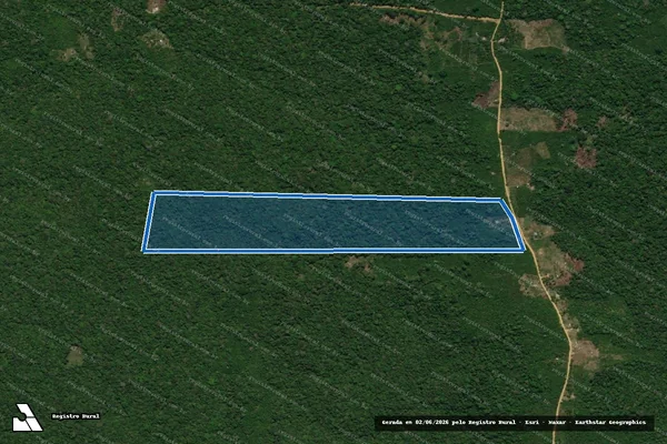 Imagem de satélite de IPORÁ - LOTE 497 - em Itacoatiara - AM