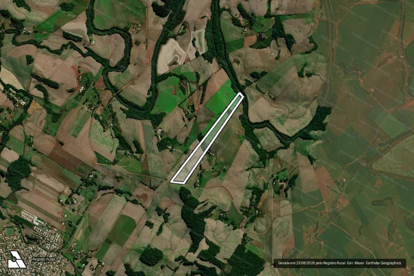 Imagem de satélite de Sem denominação - em Chapada - RS