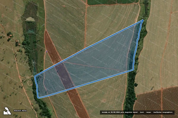 Imagem de satélite de Fazenda Bom Jardim - Fazenda Bom Jardim em Itapagipe - MG