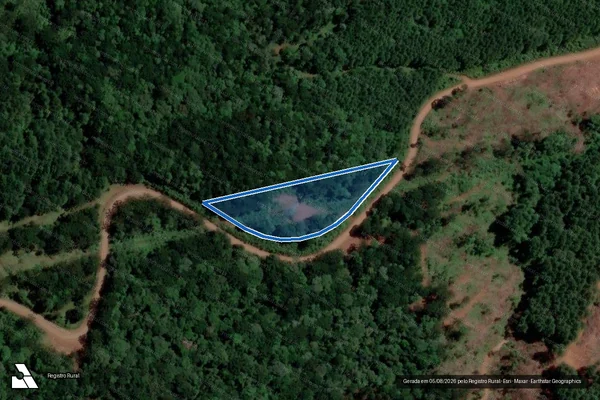 Imagem de satélite de FAZENDA VOLTA GRANDE - TRANSC. 32.605 em Campos Novos - SC