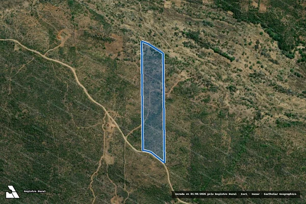 Imagem de satélite de Fazenda Mosquito - 02 em Boqueirão - PB
