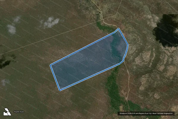 Imagem de satélite de FAZENDA BAIANO - Parcela 1 em Xique-Xique - BA