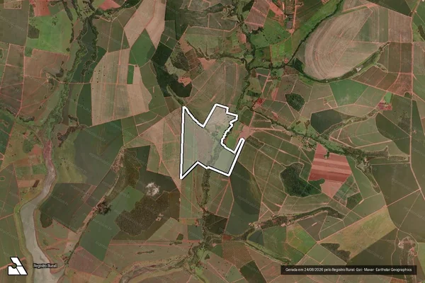 Imagem de satélite de Fazenda Frutal - PARTE 1 em Frutal - MG