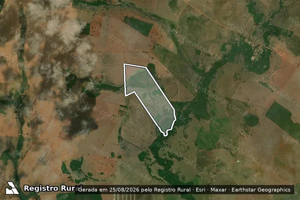 Imagem de satélite de Fazenda Monjolinho - Parcela 2 em São João da Paraúna - GO