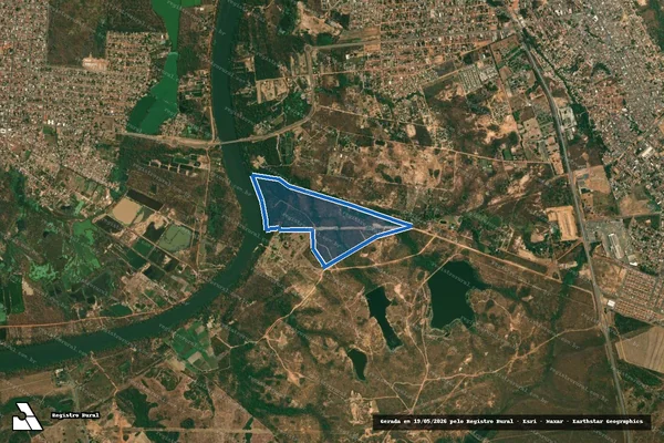 Imagem de satélite de FAZENDA SANTA FÉ em Cuiabá - MT