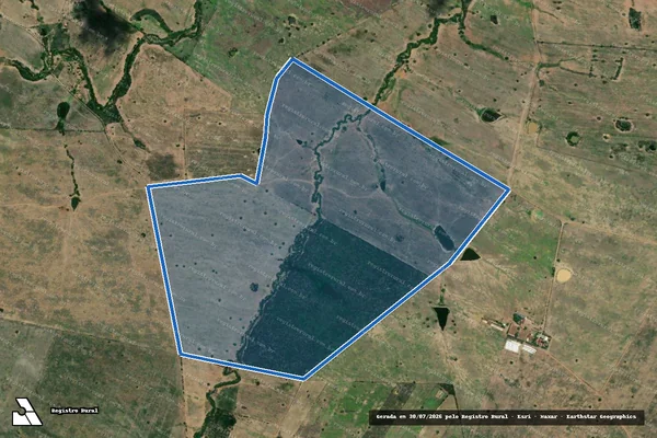 Imagem de satélite de FAZENDA RAMINHA - 2.098, 5.950 e 5.951 em Frei Paulo - SE