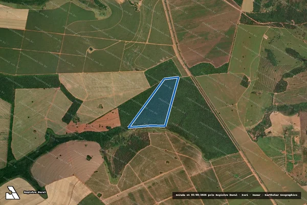 Imagem de satélite de FAZENDA CAPÃO DANTAS RESERVA em Tupaciguara - MG