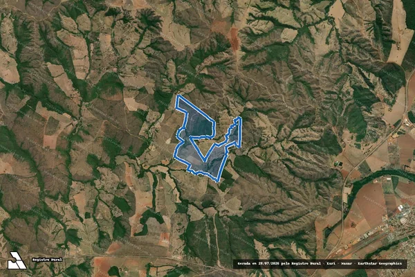 Imagem de satélite de Fazenda Boa Vista - PARTE 1 em Coromandel - MG