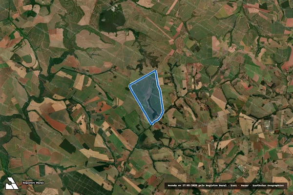 Imagem de satélite de FAZENDA SANTA MARIA - Gleba A em Itápolis - SP