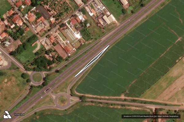 Imagem de satélite de ITEM 76 250621 - Parte 1 em Taquaritinga - SP