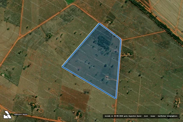 Imagem de satélite de Projeto de Assentamento Santa Izabel - Lote 14 - PA Sanata Isabel - Lote 14 em Castilho - SP