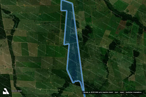 Imagem de satélite de Fazenda Matumoto - PARCELA 05 em Juína - MT