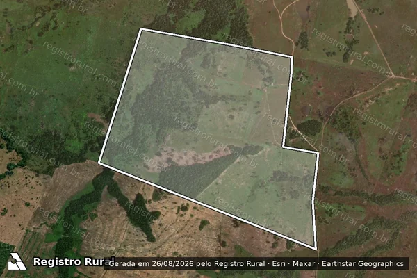 Imagem de satélite de FAZENDA JOÃO DE BARRO - 001 em Redenção - PA