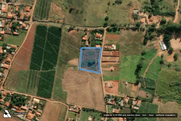 Imagem de satélite de CHÁCARA 2 IRMÃOS DO ALTO DO MACHADINHO - PARTE 1 em Itapira - SP