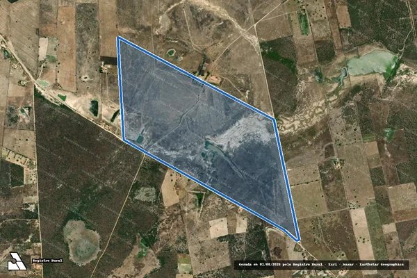 Imagem de satélite de LAGES - 2306 em Quixadá - CE