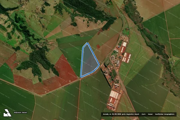 Imagem de satélite de Faz Exposição - PARTE1 em Sidrolândia - MS