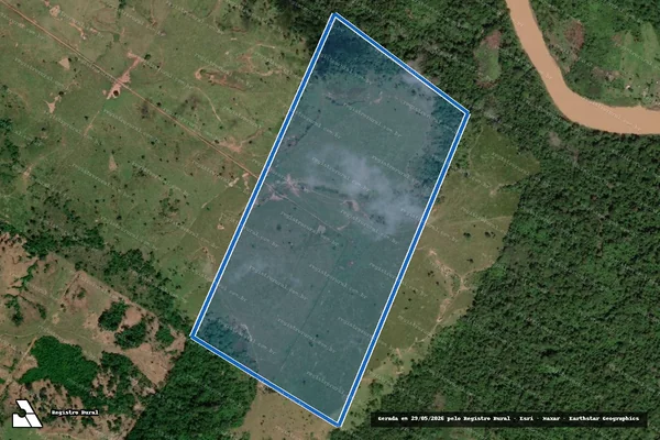 Imagem de satélite de Fazenda Brasil VIII - Parte 1 em Porto Acre - AC