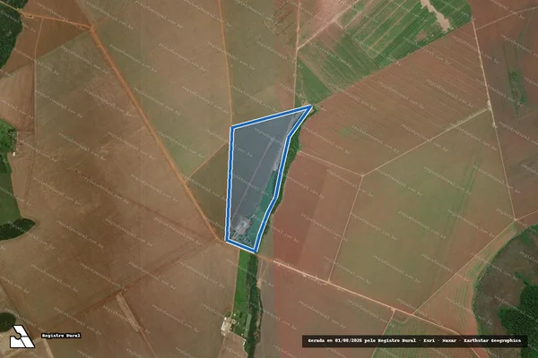 Imagem de satélite de Fazenda Dois Amigos - Parte 1 em Santo Antônio do Leste - MT