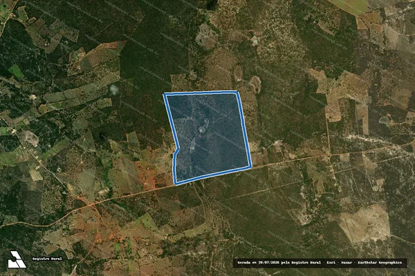 Imagem de satélite de SITIO CONCEIÇÃO - GLEBA-A em Paramirim - BA