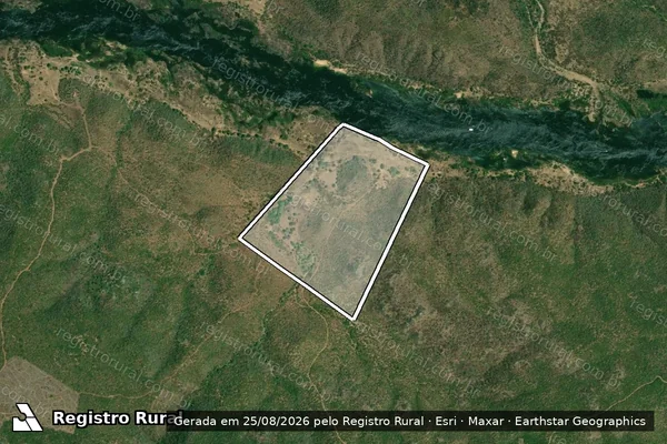 Imagem de satélite de FAZENDA GERIMUM em Canindé de São Francisco - SE
