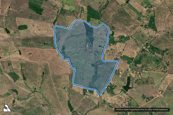 Imagem de satélite de FAZENDA GAMELEIRO E ALDEIA - PERÍMETRO em Nossa Senhora da Glória - SE