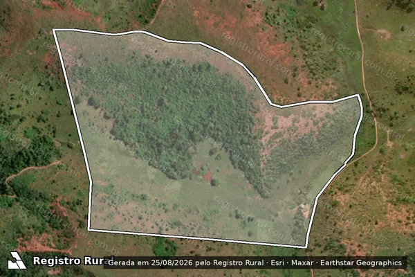 Imagem de satélite de FAZENDA JATOBA - Parte 1 em Itambacuri - MG