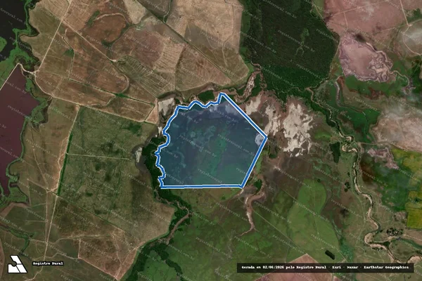 Imagem de satélite de FAZENDA GIM em Dom Pedrito - RS